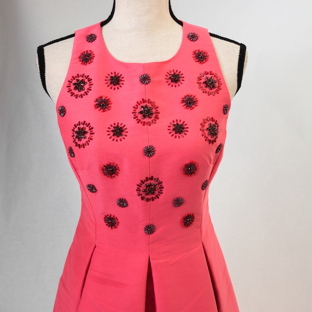 Kate Spade cocktail dress coral Small 4 - Picture 4 of 17
